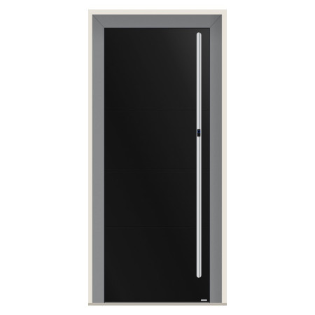 Porte d’entrée bois-alu Pirnar 6009 sur mesure | A2T