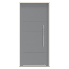 Porte d’entrée bois-alu Pirnar 6011 sur mesure | A2T