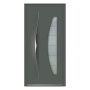 Porte d’entrée bois-alu Pirnar 6019 sur mesure | A2T