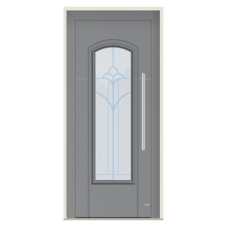 Porte d’entrée bois-alu Pirnar 3031 sur mesure | A2T