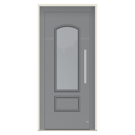 Porte d’entrée bois-alu Pirnar 3050 sur mesure | A2T