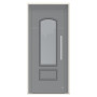 Porte d’entrée bois-alu Pirnar 3050 sur mesure | A2T