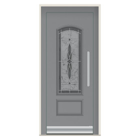 Porte d’entrée bois-alu Pirnar 3142 sur mesure | A2T