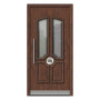 Porte d’entrée bois-alu Pirnar 3170 sur mesure | A2T