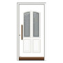 Porte d’entrée bois-alu Pirnar 3181 sur mesure | A2T