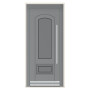 Porte d’entrée bois-alu Pirnar 3200 sur mesure | A2T