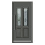 Porte d’entrée bois-alu Pirnar 3210 sur mesure | A2T