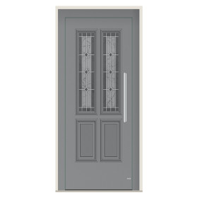 Porte d’entrée bois-alu Pirnar 3240 sur mesure | A2T