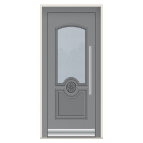 Porte d’entrée bois-alu Pirnar 3250 sur mesure | A2T