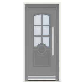 Porte d’entrée bois-alu Pirnar 3280 sur mesure | A2T