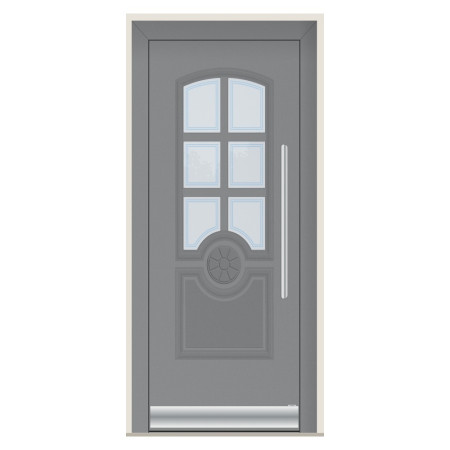 Porte d’entrée bois-alu Pirnar 3280 sur mesure | A2T