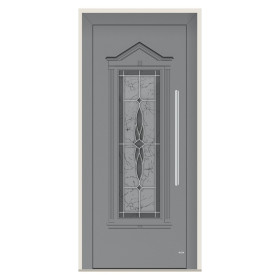 Porte d’entrée bois-alu Pirnar 3290 sur mesure | A2T