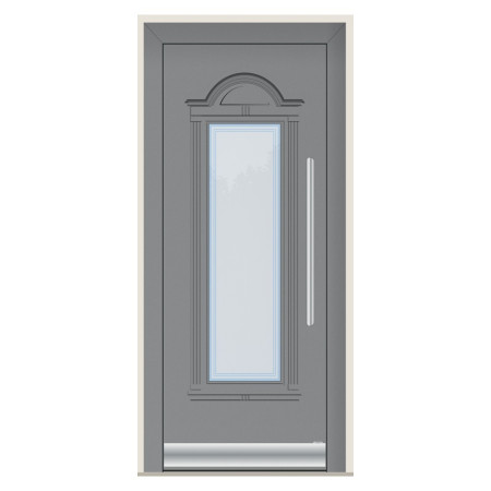 Porte d’entrée bois-alu Pirnar 3300 sur mesure | A2T