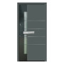 Porte d’entrée bois-alu Pirnar 505 sur mesure | A2T