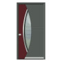 Porte d’entrée bois-alu Pirnar 507 sur mesure | A2T