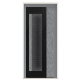 Porte d’entrée bois-alu Pirnar 523 sur mesure | A2T