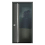 Porte d’entrée bois-alu Pirnar 523 sur mesure | A2T