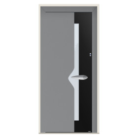 Porte d’entrée bois-alu Pirnar 530 sur mesure | A2T