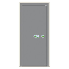 Porte d’entrée bois-alu Pirnar 607 sur mesure | A2T