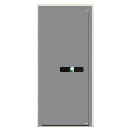 Porte d’entrée bois-alu Pirnar 611 sur mesure | A2T
