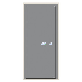 Porte d’entrée bois-alu Pirnar 612 sur mesure | A2T