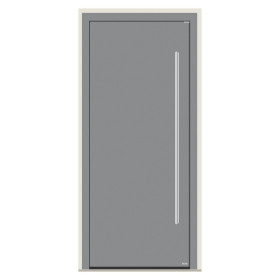 Porte d’entrée bois-alu Pirnar 627A sur mesure | A2T