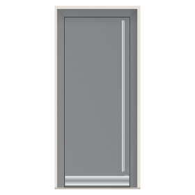 Porte d’entrée bois-alu Pirnar 8110 sur mesure | A2T