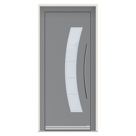 Porte d’entrée bois-alu Pirnar 8130 sur mesure | A2T