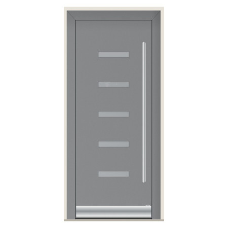 Porte d’entrée bois-alu Pirnar 8150 sur mesure | A2T