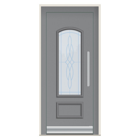 Porte d’entrée bois-alu Pirnar 8190 sur mesure | A2T