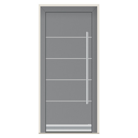 Porte d’entrée bois-alu Pirnar 8210 sur mesure | A2T