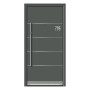 Porte d’entrée bois-alu Pirnar 8210 sur mesure | A2T