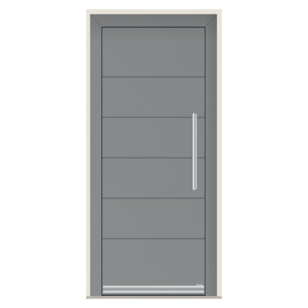 Porte d’entrée bois-alu Pirnar 8211 sur mesure | A2T