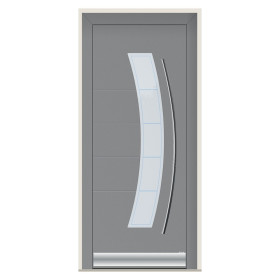 Porte d’entrée bois-alu Pirnar 8230 sur mesure | A2T