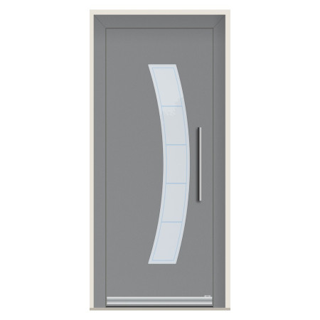 Porte d’entrée bois-alu Pirnar 8240 sur mesure | A2T