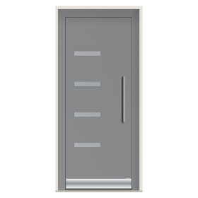 Porte d’entrée bois-alu Pirnar 8260 sur mesure | A2T