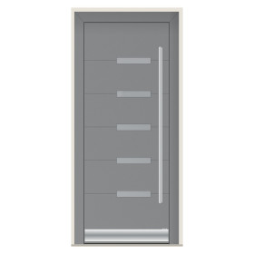 Porte d’entrée bois-alu Pirnar 8270 sur mesure | A2T