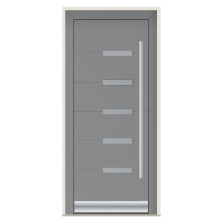 Porte d’entrée bois-alu Pirnar 8270 sur mesure | A2T