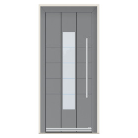 Porte d’entrée bois-alu Pirnar 8280 sur mesure | A2T