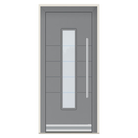 Porte d’entrée bois-alu Pirnar 8290 sur mesure | A2T
