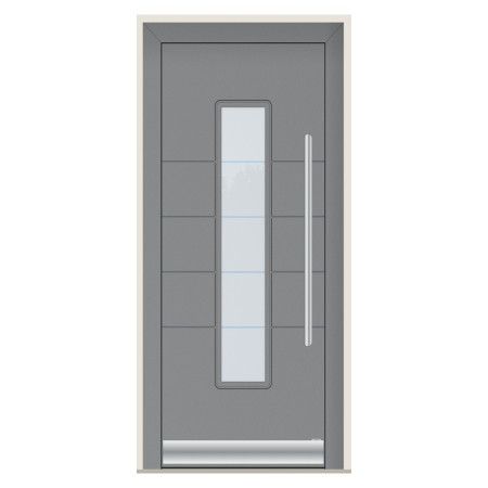Porte d’entrée bois-alu Pirnar 8290 sur mesure | A2T