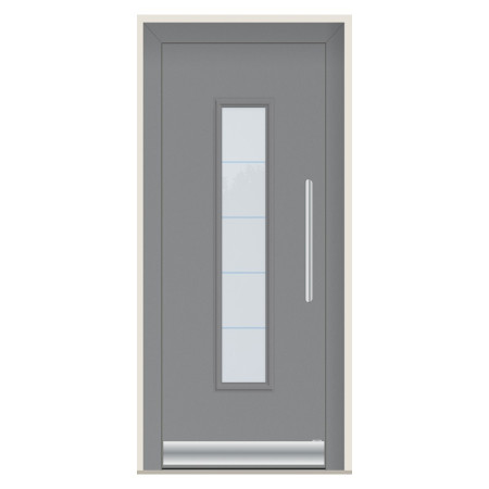 Porte d’entrée bois-alu Pirnar 8300 sur mesure | A2T