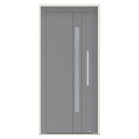Porte d’entrée bois-alu Pirnar 8310 sur mesure | A2T