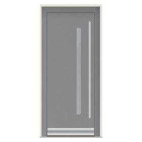 Porte d’entrée bois-alu Pirnar 8320 sur mesure | A2T