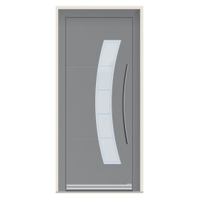 Porte d’entrée bois-alu Pirnar 8330 sur mesure | A2T
