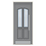 Porte d’entrée bois-alu Pirnar 8340 sur mesure | A2T