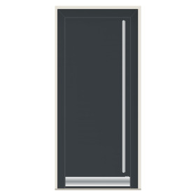 Porte d’entrée bois-alu Pirnar 8110P sur mesure | A2T