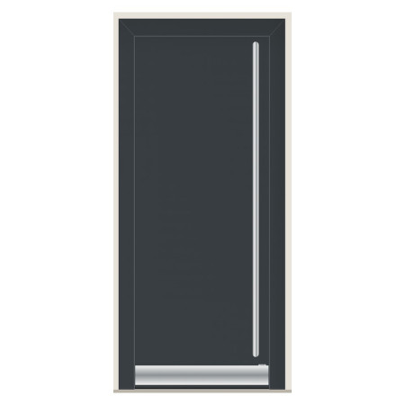 Porte d’entrée bois-alu Pirnar 8110P sur mesure | A2T