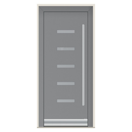 Porte d’entrée bois-alu Pirnar 8150P sur mesure | A2T