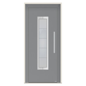 Porte d’entrée bois-alu Pirnar 8160P sur mesure | A2T